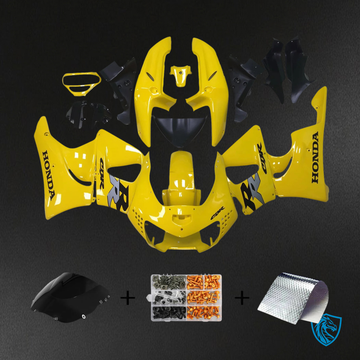 Honda CBR900RR 919 (1998-1999) Yellow & Black - Fairing Kit