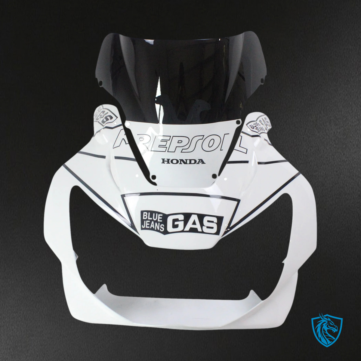 Honda CBR929RR (2000-2001) Black & White Repjol - Fairing Kit
