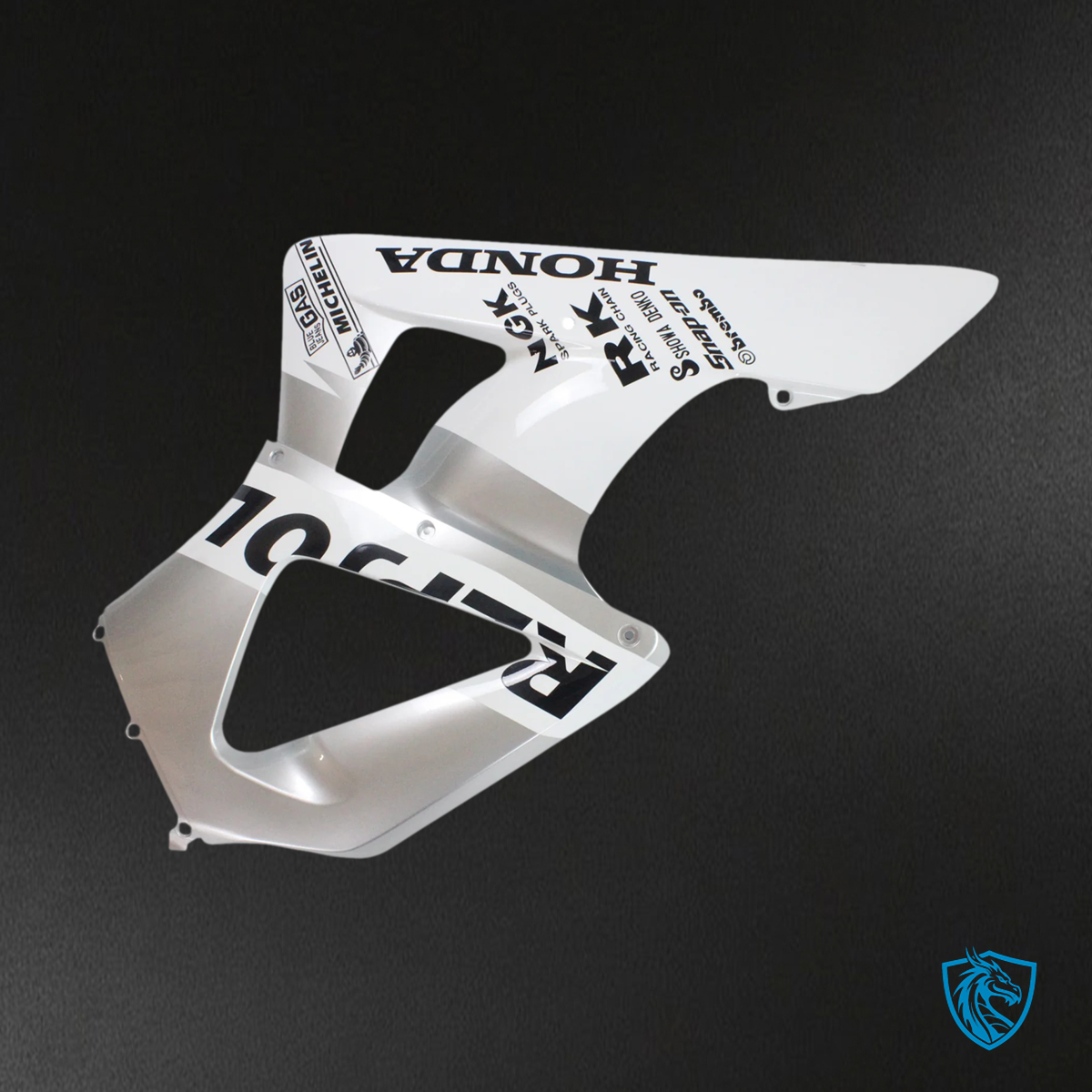 Honda CBR929RR (2000-2001) Black & White Repjol - Fairing Kit