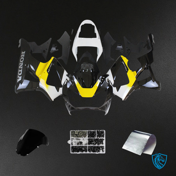 Honda CBR929RR (2000-2001) Black & Yellow - Fairing Kit