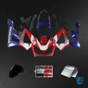 Honda CBR929RR (2000-2001) Blue & Red Style1 - Fairing Kit