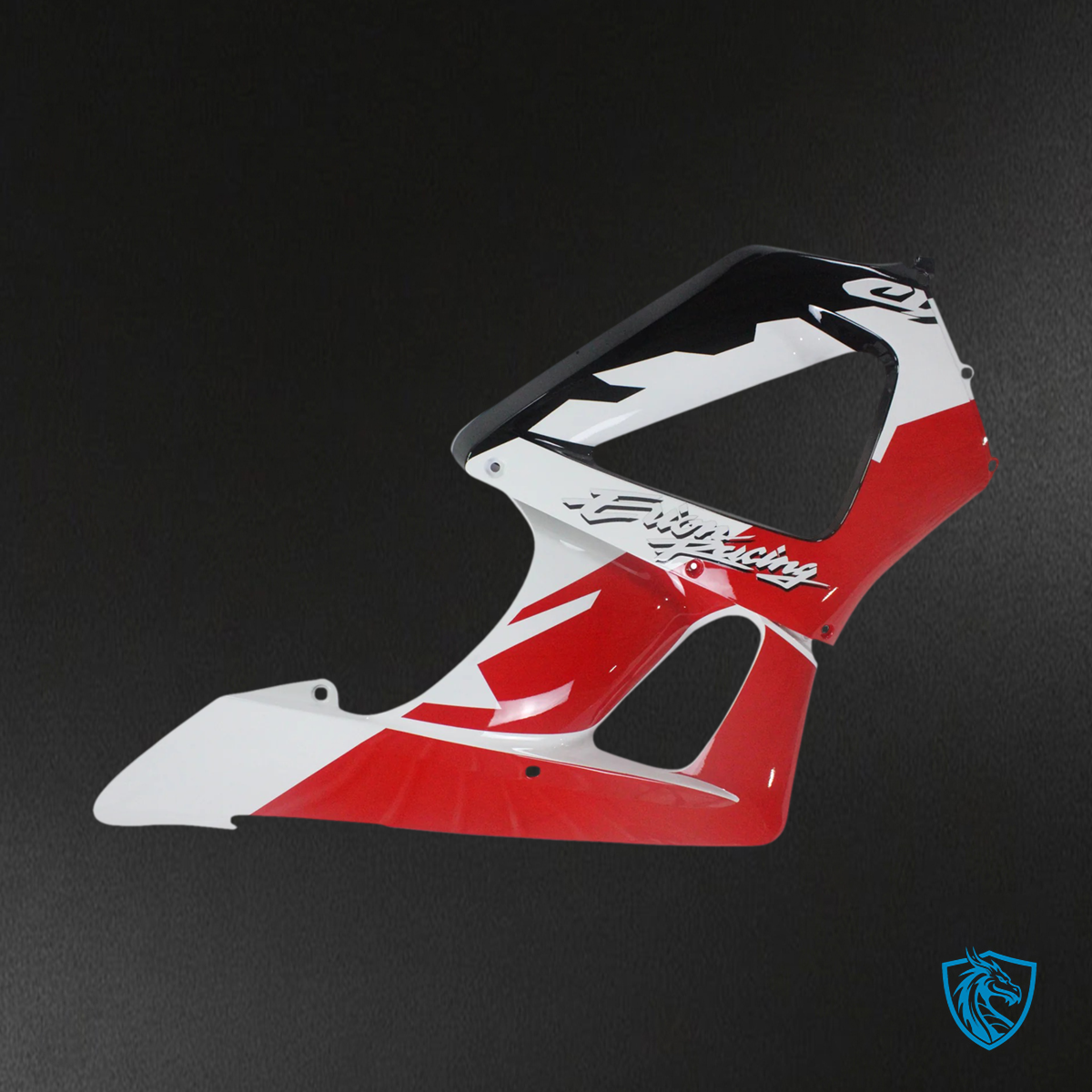 Honda CBR929RR (2000-2001) Red & Black Style5 - Fairing Kit