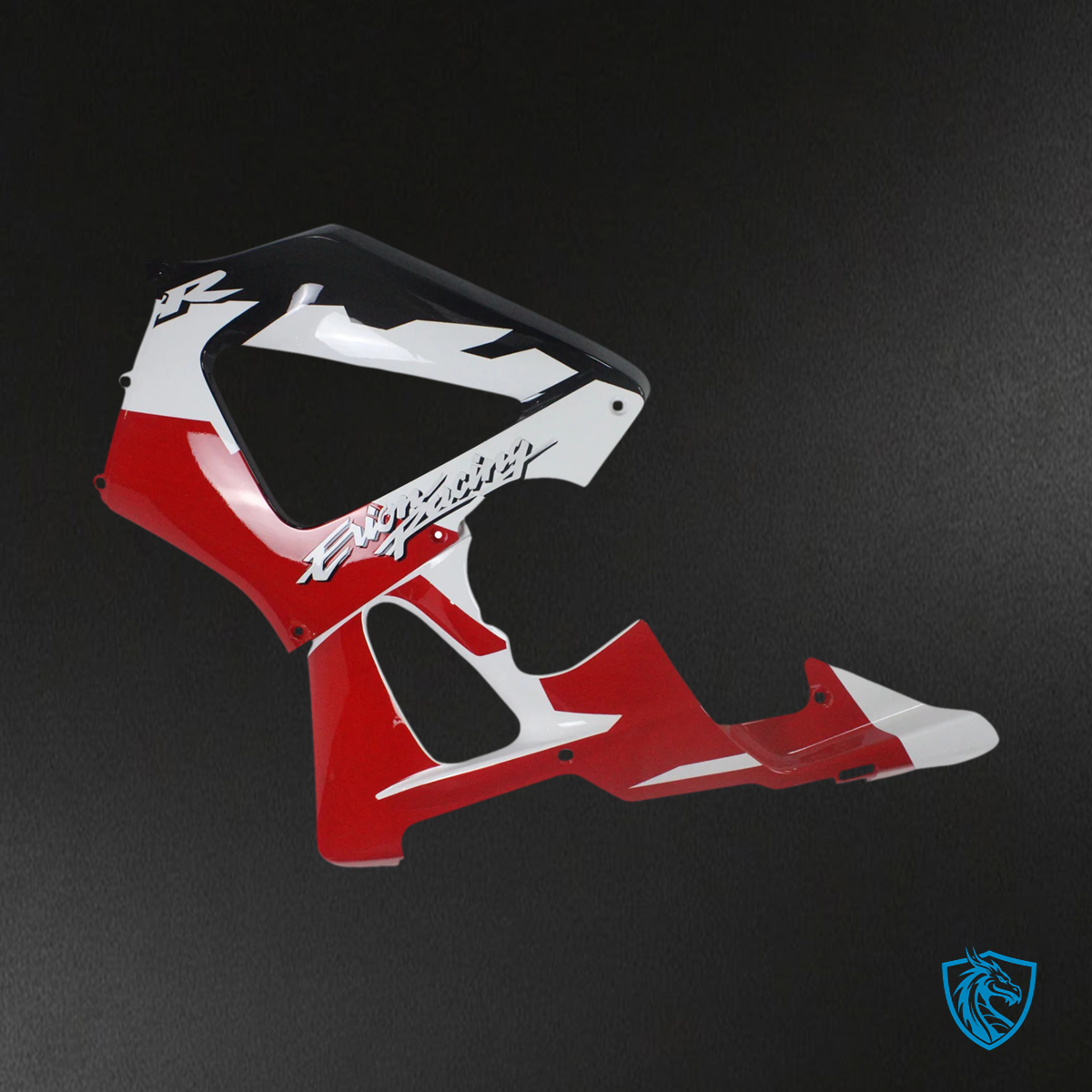 Honda CBR929RR (2000-2001) Red & Black Style5 - Fairing Kit