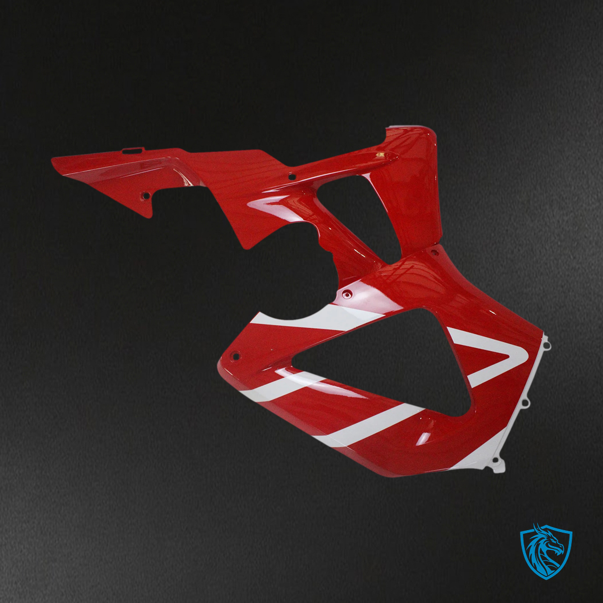 Honda CBR929RR (2000-2001) Red & White - Fairing Kit