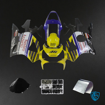 Honda CBR954 (2002-2003) Blue & Yellow - Fairing Kit