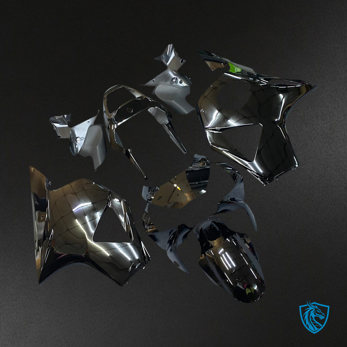 Honda CBR954 (2002-2003) Black - Fairing Kit