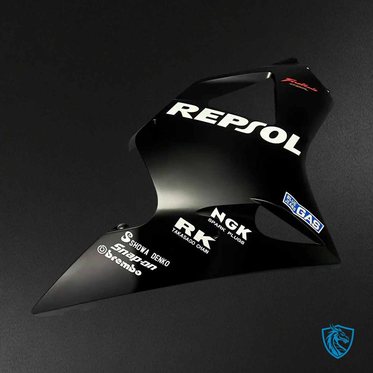 Honda CBR954 (2002-2003) Black Repsol - Fairing Kit
