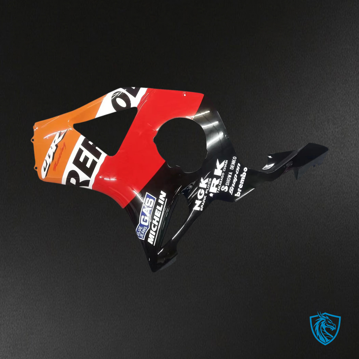 Honda CBR954 (2002-2003) Orange & Black - Fairing Kit