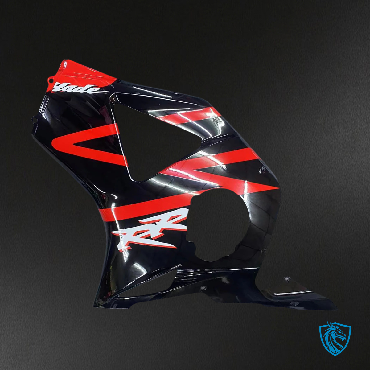 Honda CBR954 (2002-2003) Red & Black - Fairing Kit