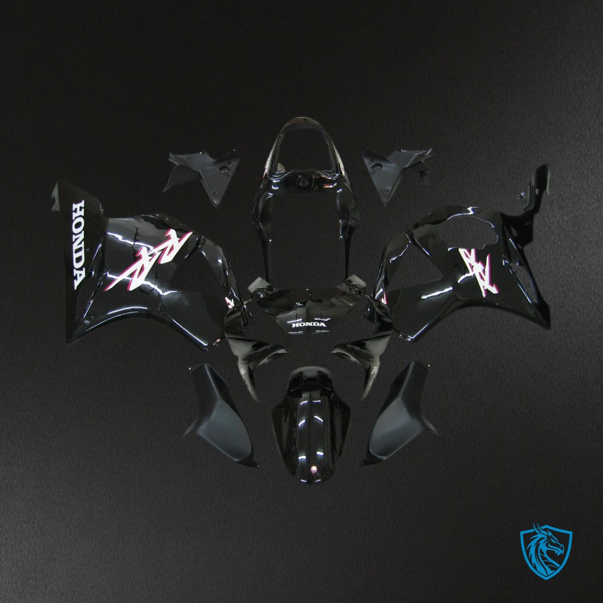 Honda CBR954 (2002-2003) Black - Fairing Kit