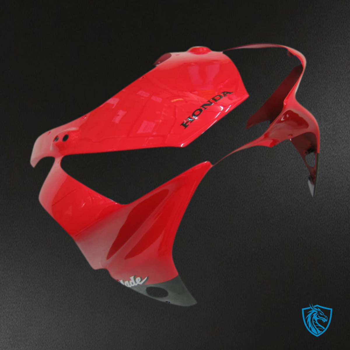 Honda CBR 954, (2002-2003)  Fairing Kit -  Red and Black - ABS Bodywork