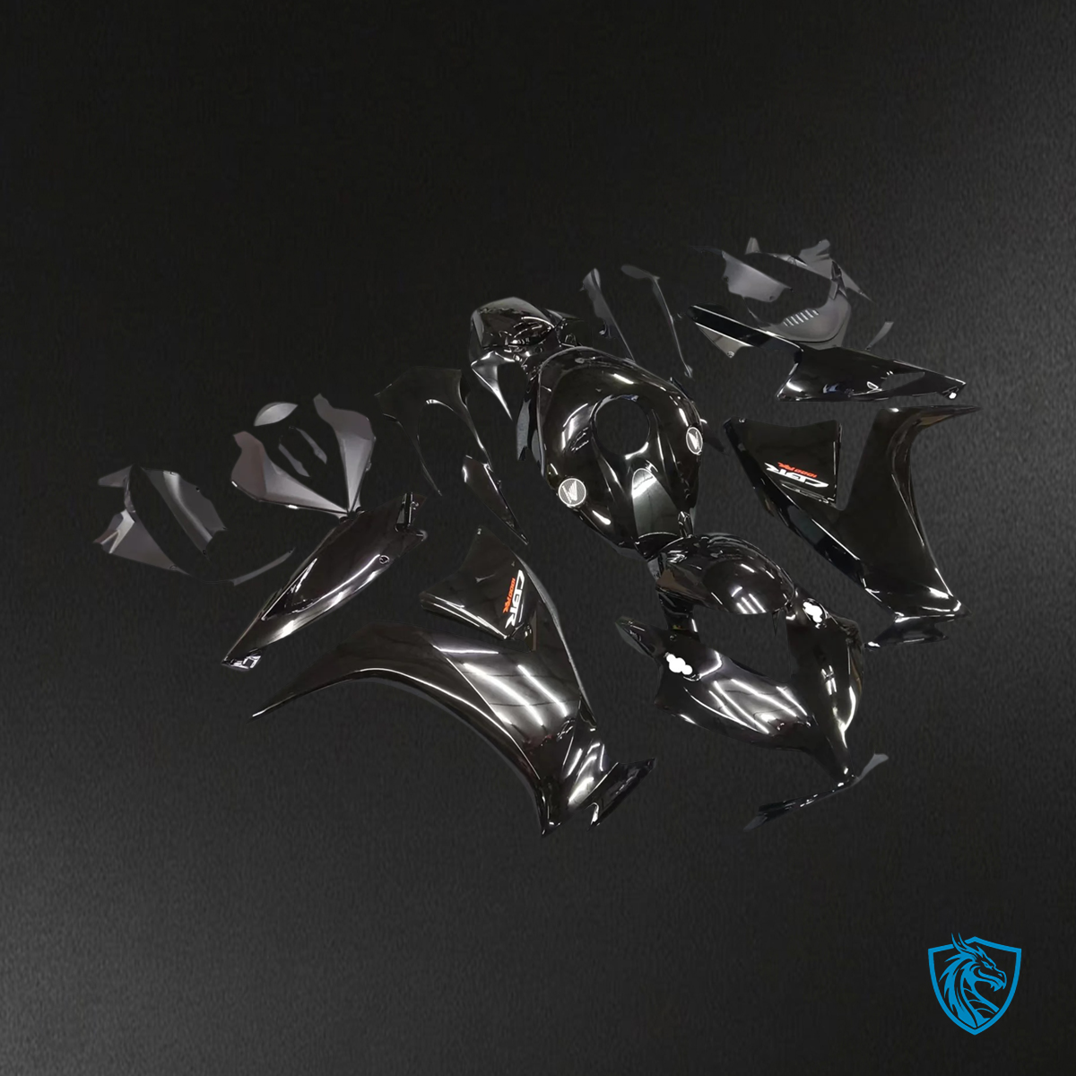 Honda CBR1000RR (2012-2016) Black - Fairing Kit