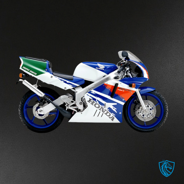 Honda NSR250 PGM-3 (1990-1993) Blue Style 1 - Fairing Kit