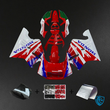 Honda NSR250 PGM-3 (1990-1993) Red Style 4 - Fairing Kit