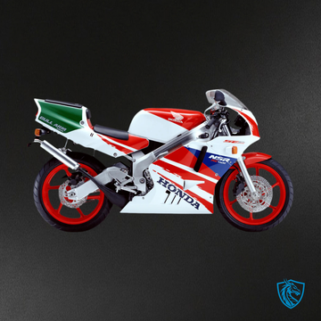Honda NSR250 PGM-3 (1990-1993) Red Style 4 - Fairing Kit