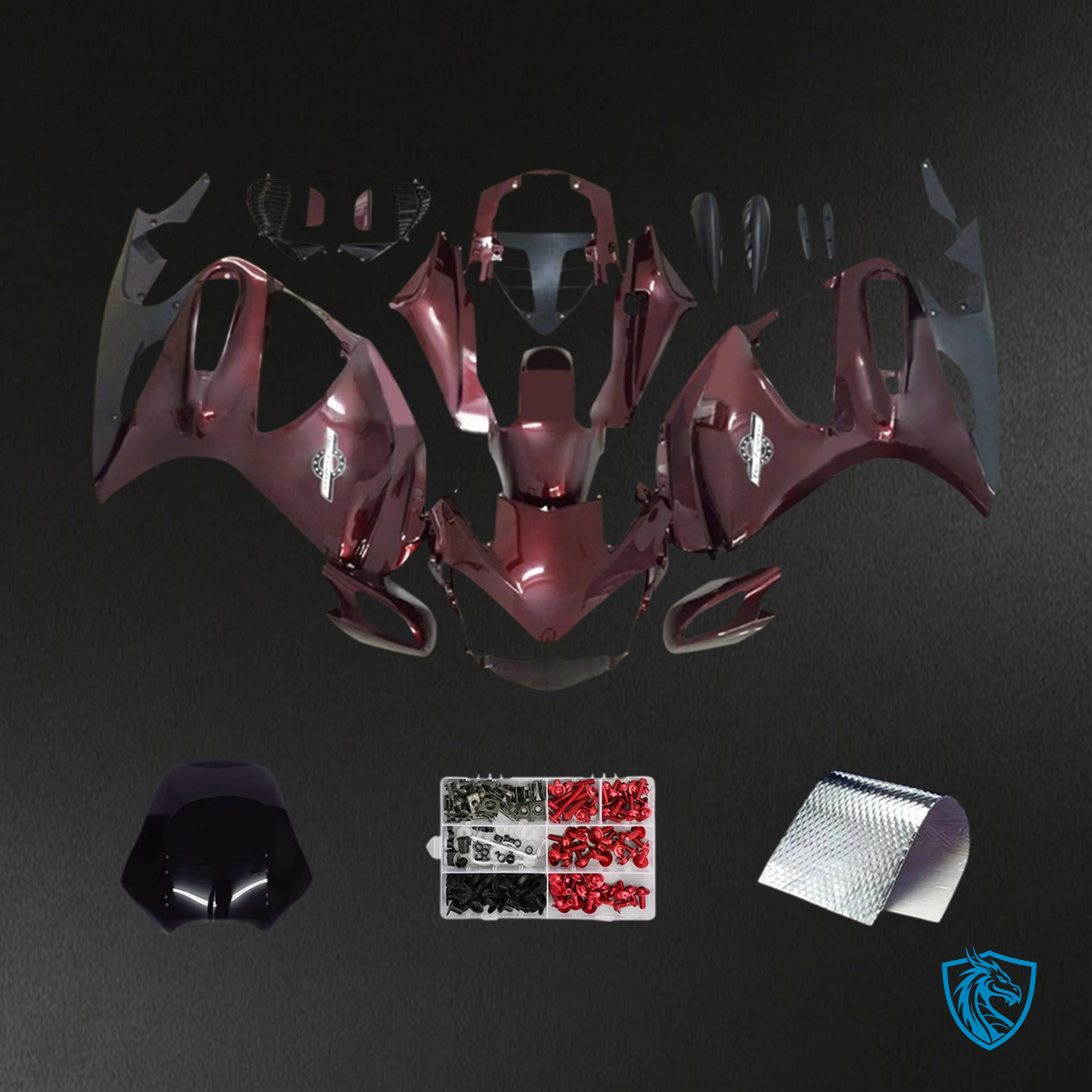 Honda STX1300 (2002-2016) Dark Red - Fairing Kit