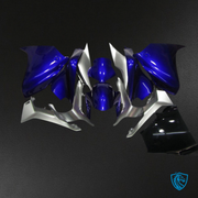 Deep Blue & Silver