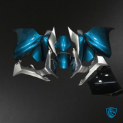 Light Blue & Silver