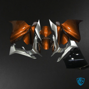 Orange & Silver