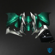 Seafoam Green & Silver