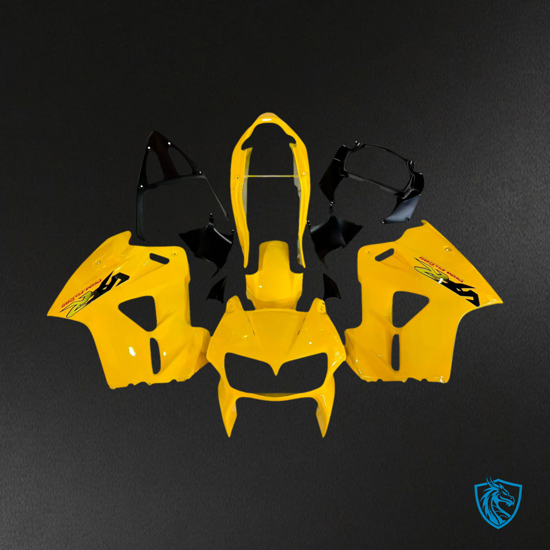 Honda VFR800 (1998-2001) Yellow - Fairing Kit