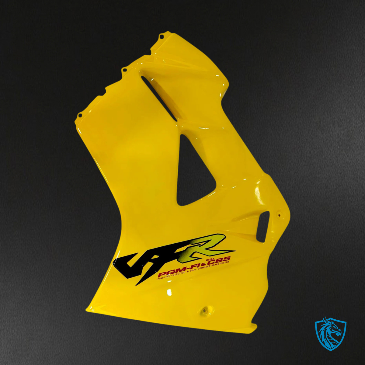 Honda VFR800 (1998-2001) Yellow ABS Fairing Kit - Left Panel