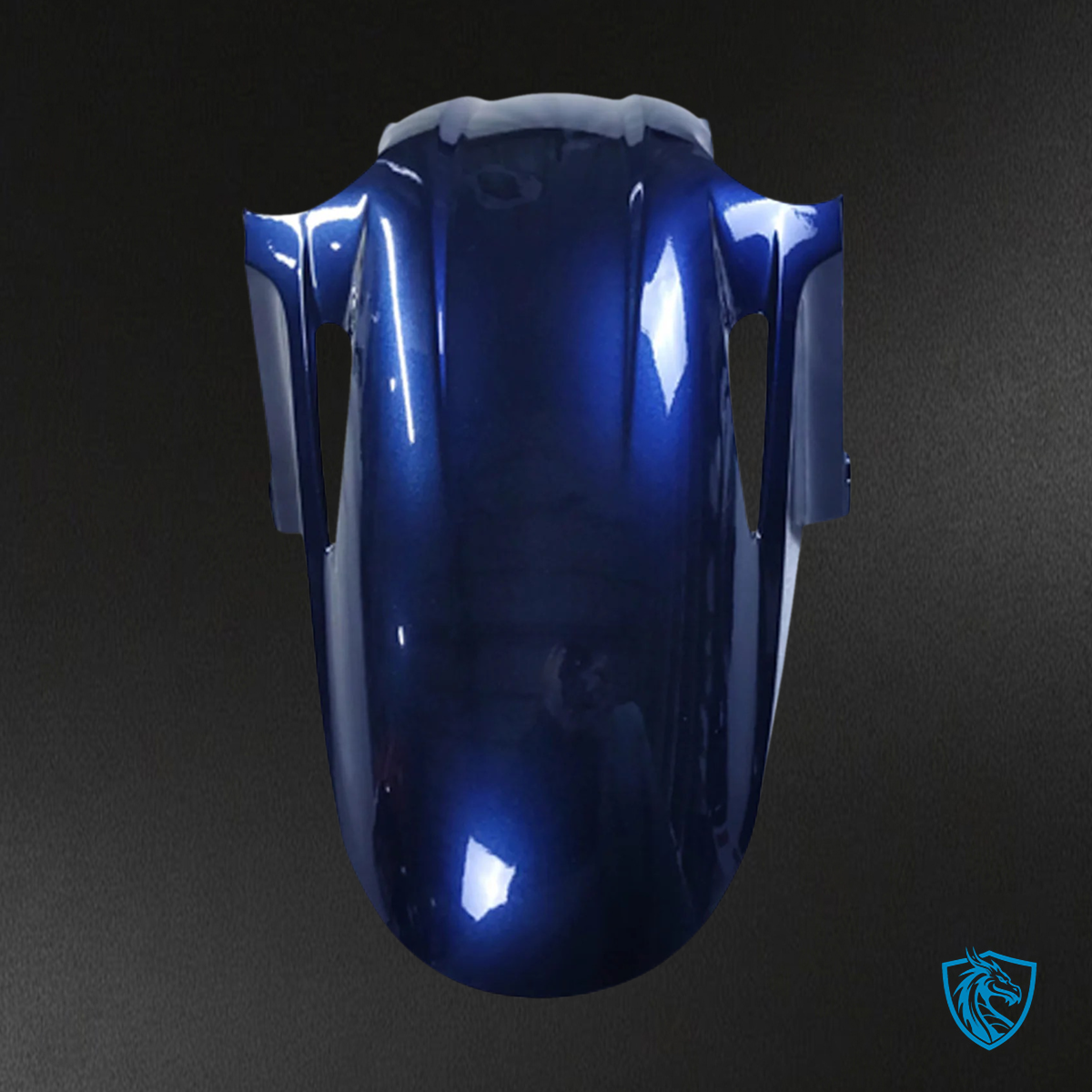 Honda VFR800 (2002-2013) Blue & White Style 1 ABS Fairing Kit - Detail View