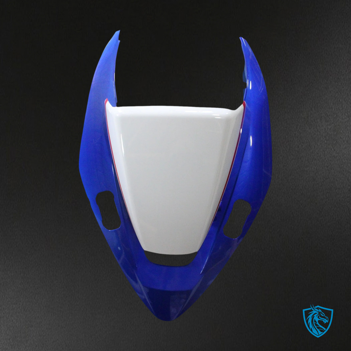 Honda VFR800 (2002-2013) Blue & White Style 3 ABS Fairing Kit - Full Kit View