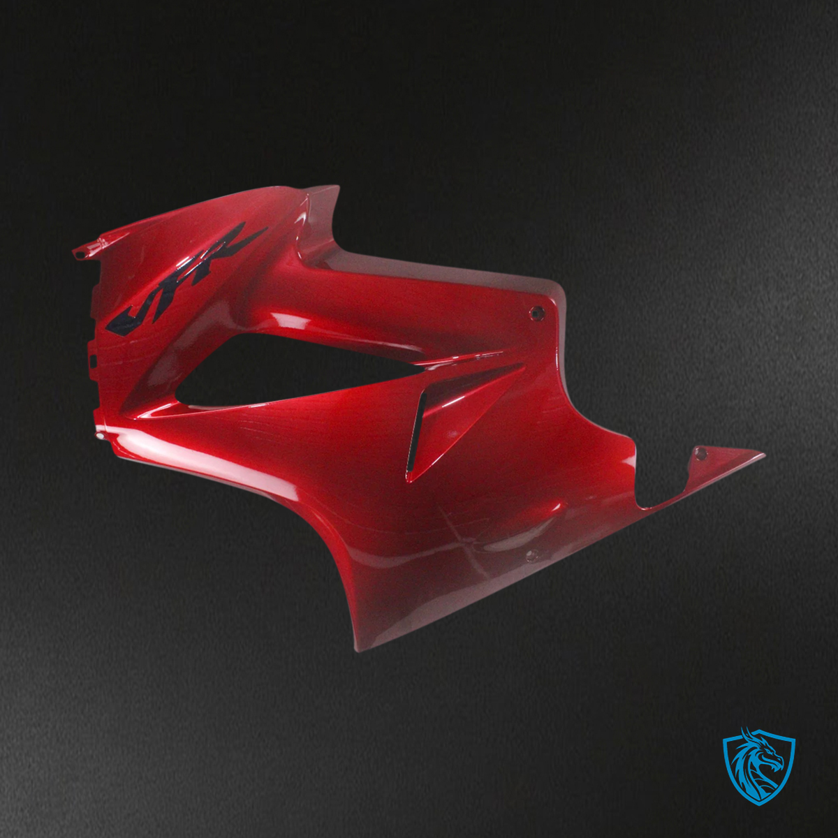 Honda VFR800 2002-2013 Dark Red ABS Fairing Kit - Left Side View