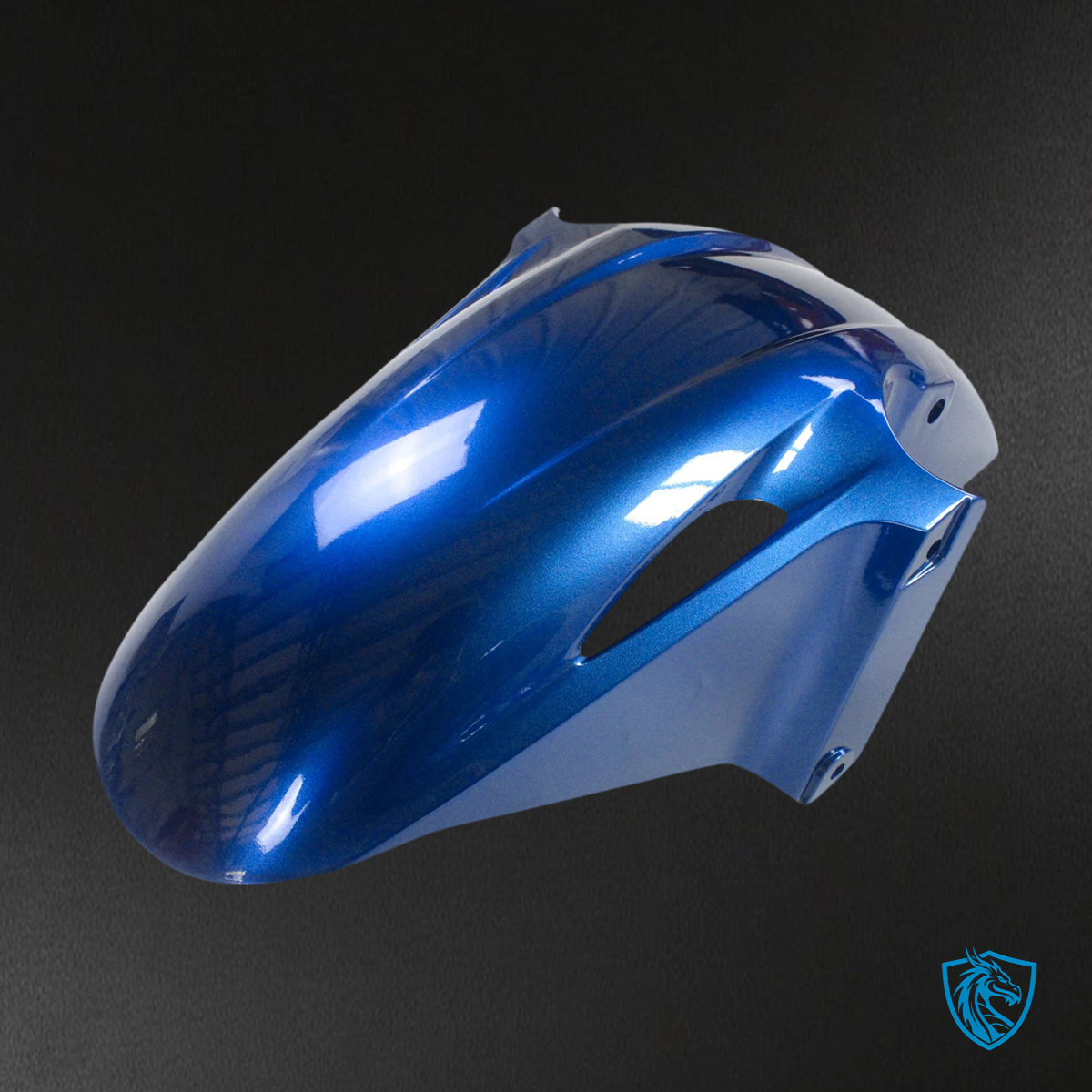 Honda VFR800 (2002-2013) Blue ABS Fairing Kit - Lower Fairing View