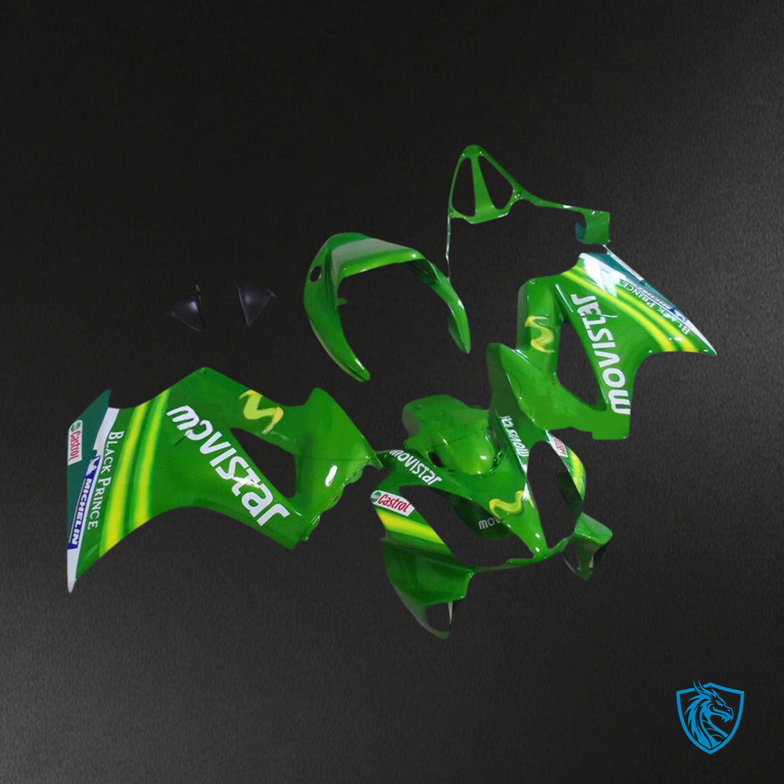 Honda VFR800 (2002-2013) Green - Fairing Kit