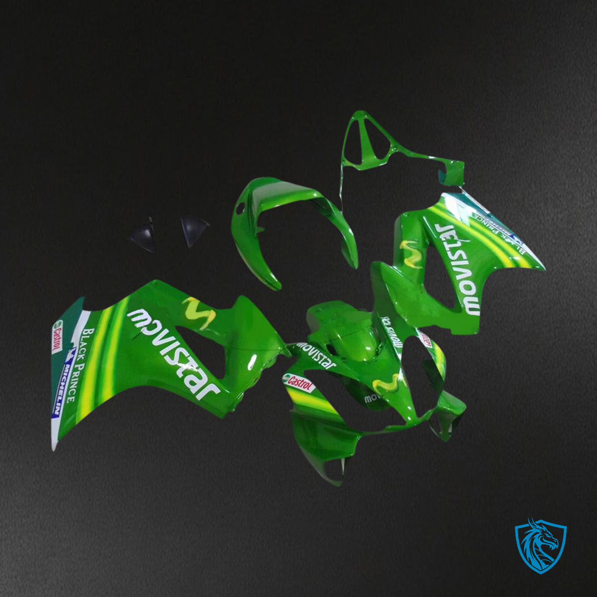 Honda VFR800 (2002-2013) Green - Fairing Kit