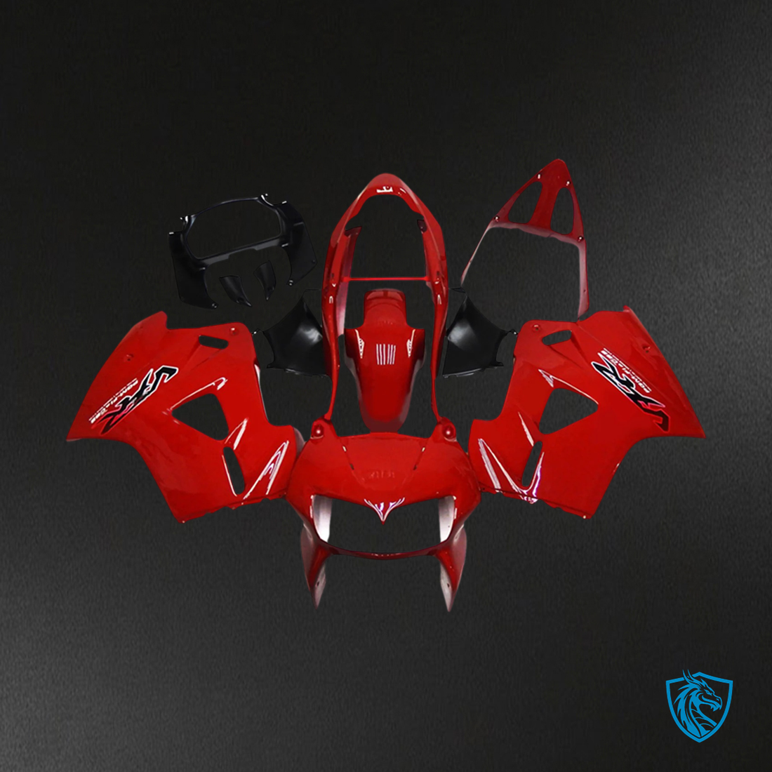 Honda VFR800 (2002-2013) Red - Fairing Kit