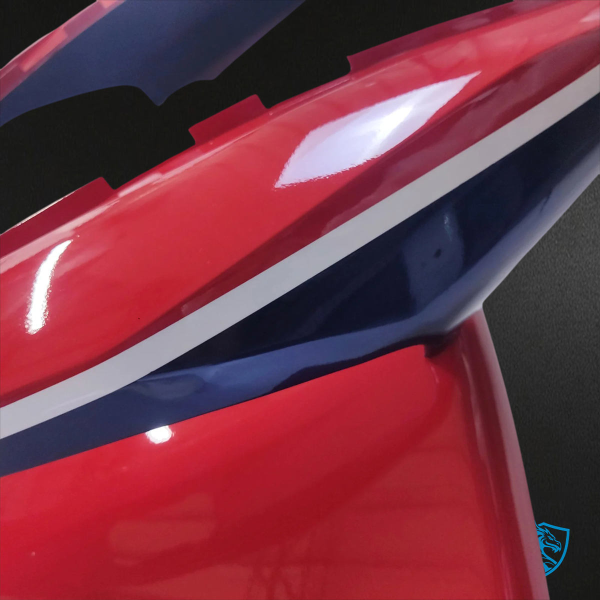 Honda VFR800 (2002-2013) Red White & Black - Fairing Kit