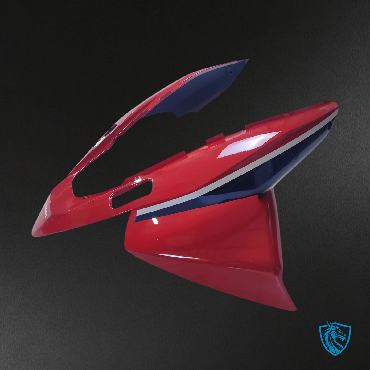 Honda VFR800 (2002-2013) Red White & Black - Fairing Kit
