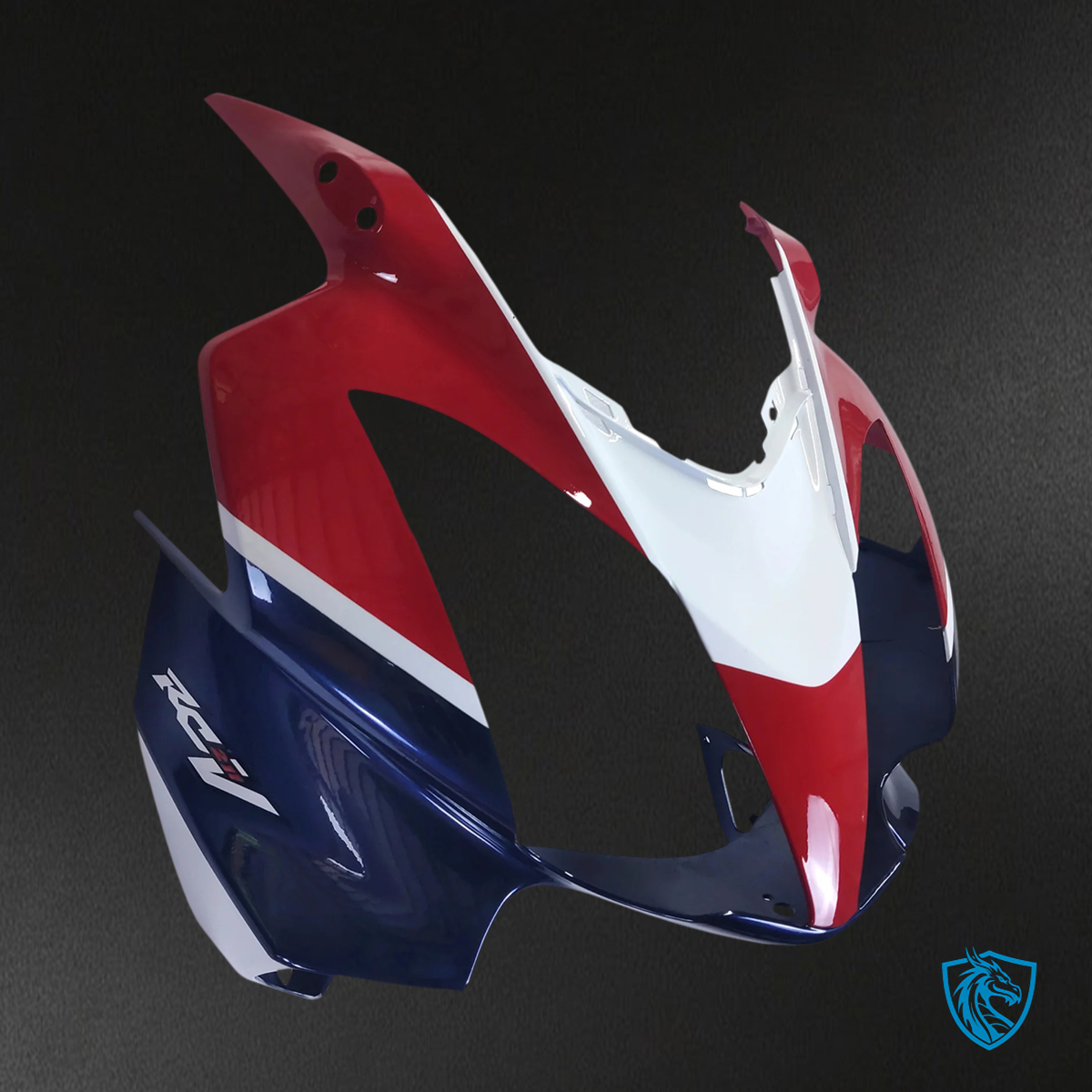 Honda VFR800 (2002-2013) Red White & Black - Fairing Kit