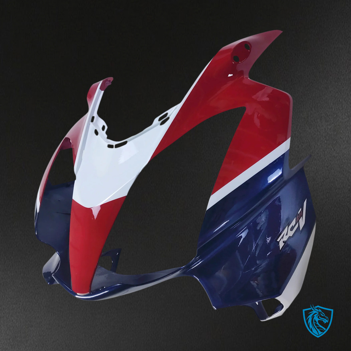 Honda VFR800 (2002-2013) Red White & Black - Fairing Kit
