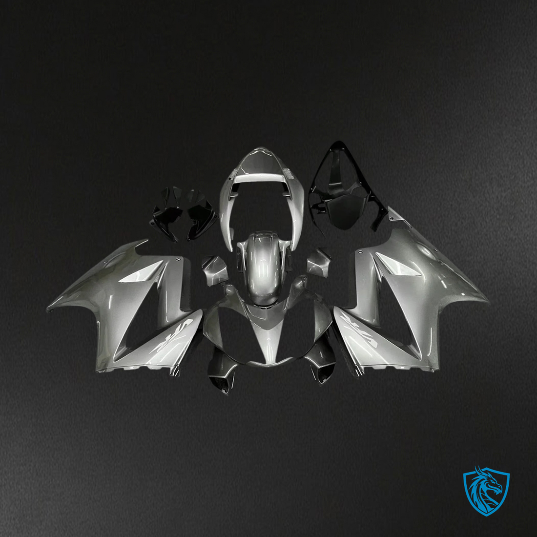 Honda VFR800 (2002-2013) Silver & Gray - Fairing Kit