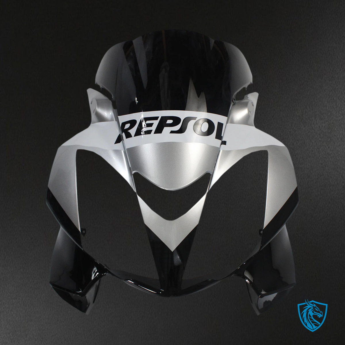 Honda VFR800 (2002-2013) Silver & Black - Fairing Kit