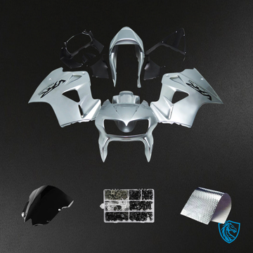 Honda VFR800 (2002-2013) Silver & Gray - Fairing Kit