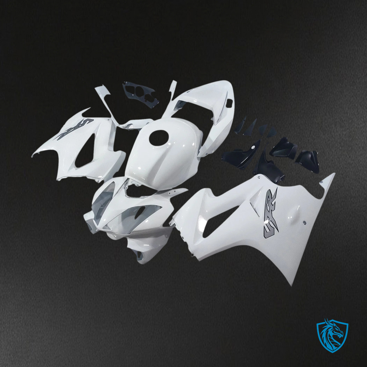 Honda VFR800 (2002-2013) White - Fairing Kit