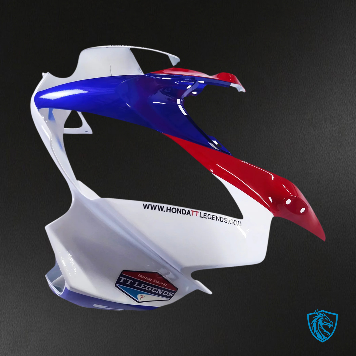 Honda VFR800 (2002-2013) White Red Black & Blue - Fairing Kit