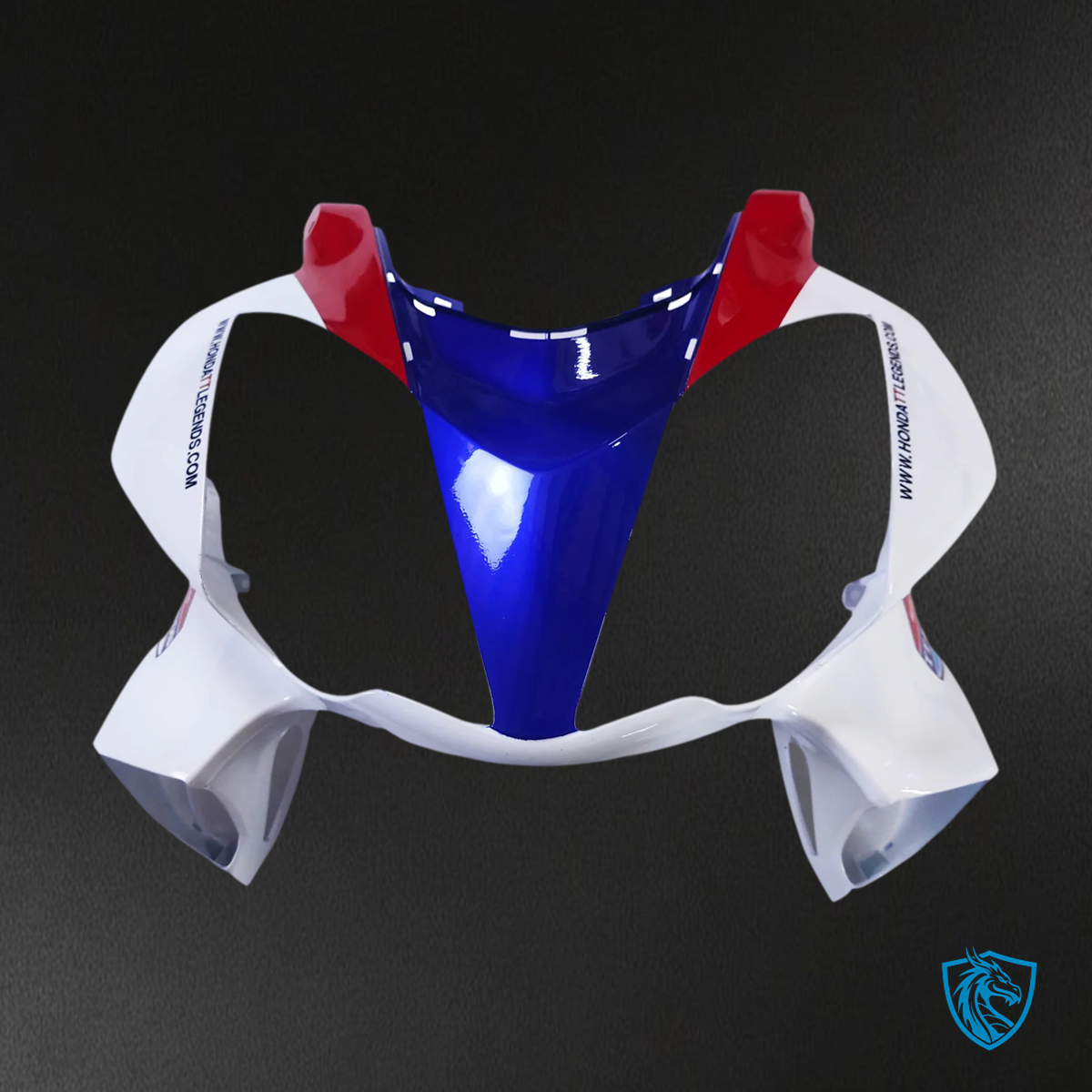 Honda VFR800 (2002-2013) White Red Black & Blue - Fairing Kit