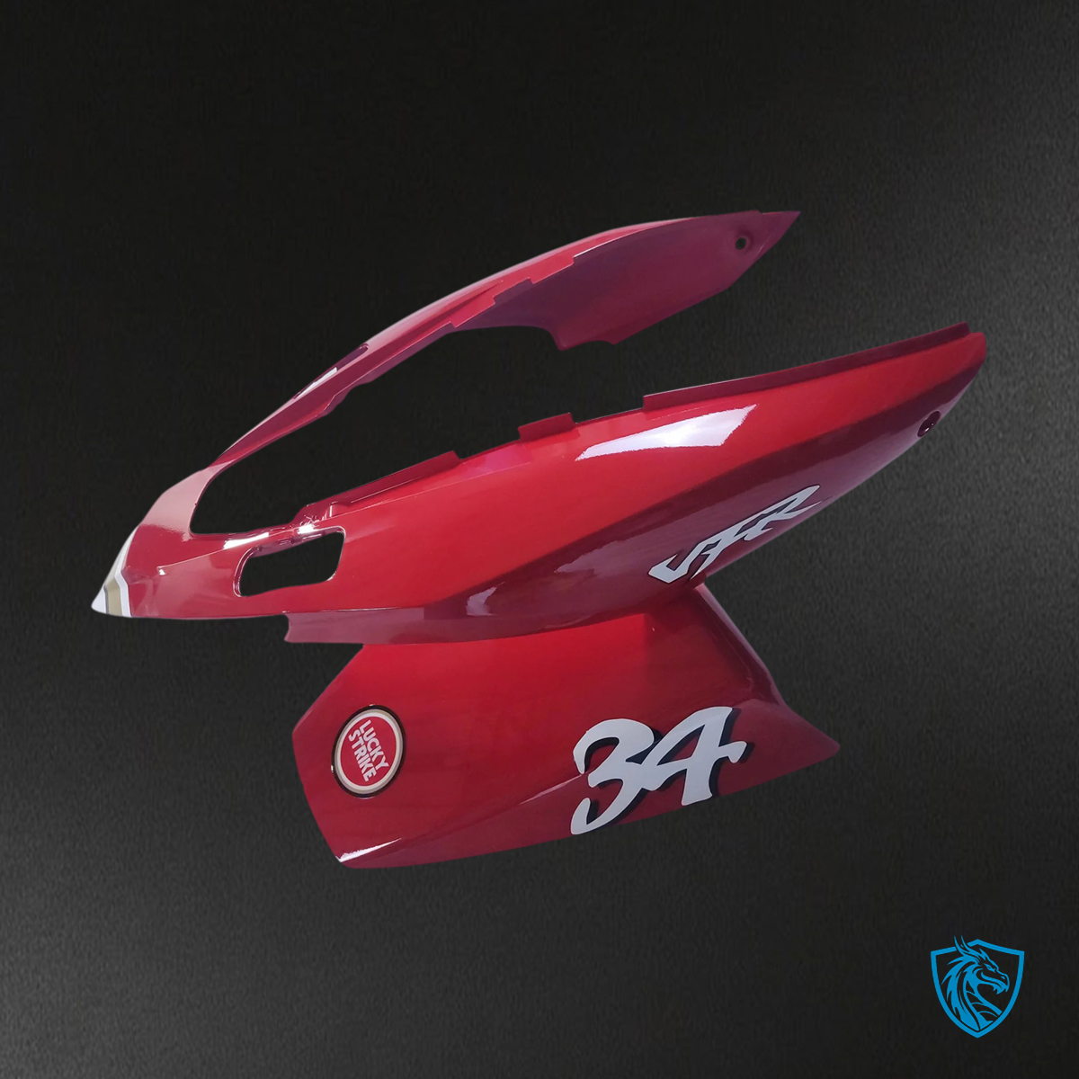 Honda VFR800 (2002-2013) White & Red - Fairing Kit