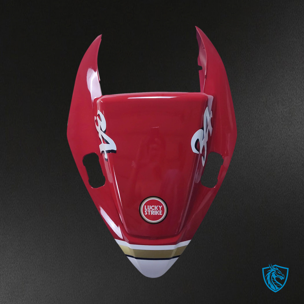 Honda VFR800 (2002-2013) White & Red - Fairing Kit