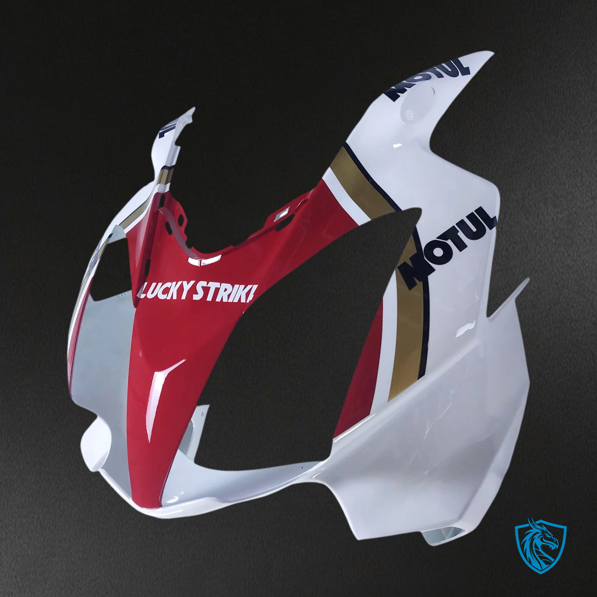 Honda VFR800 (2002-2013) White & Red - Fairing Kit