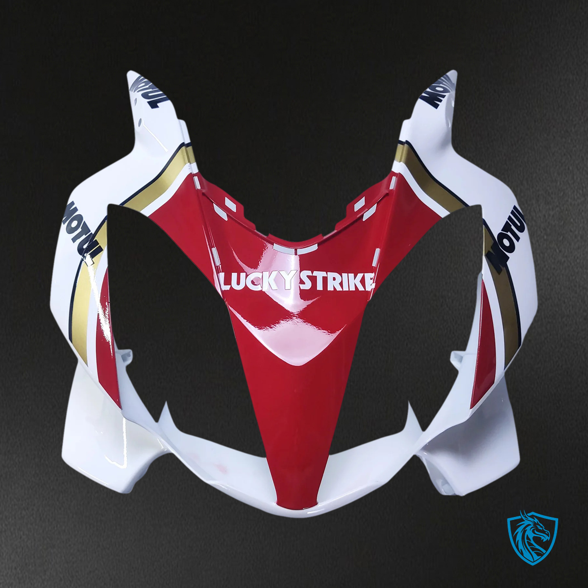 Honda VFR800 (2002-2013) White & Red - Fairing Kit