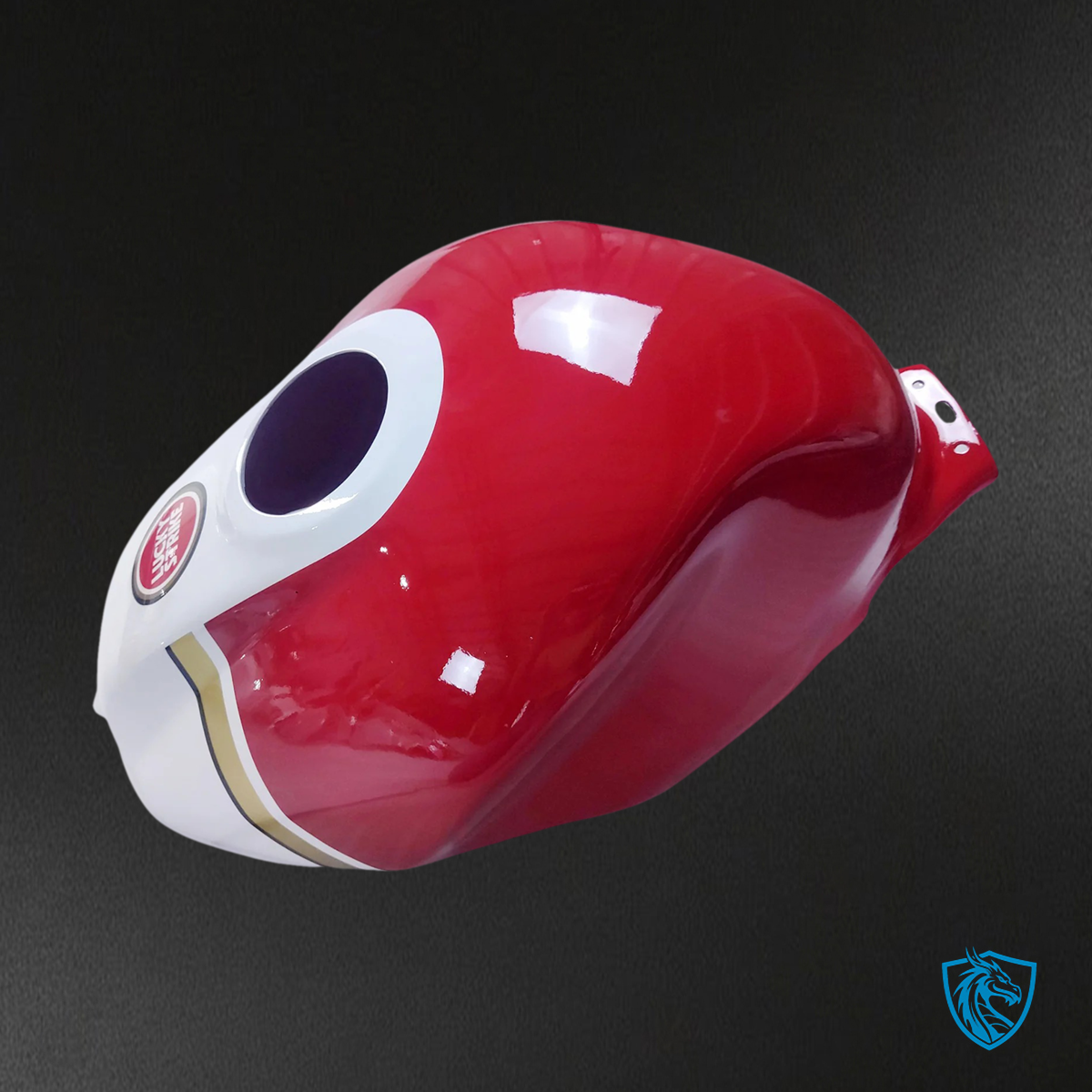 Honda VFR800 (2002-2013) White & Red - Fairing Kit