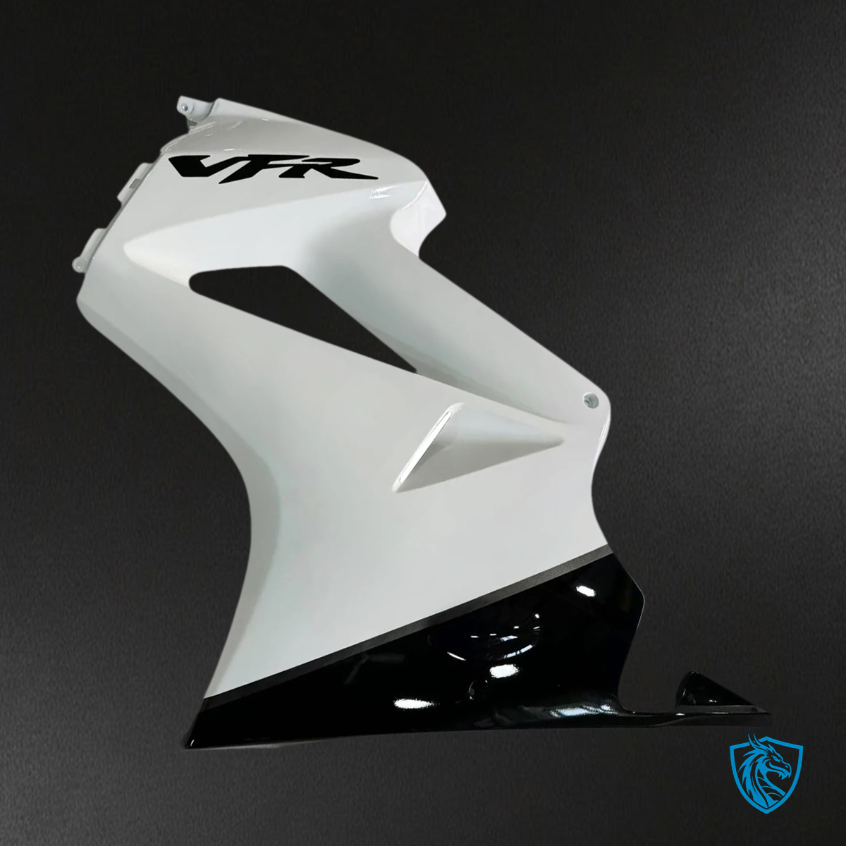 Honda VFR800 (2002-2013) White & Black - Fairing Kit