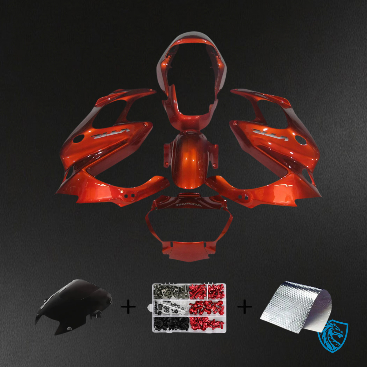 Honda VTR1000 F (1997-2005) Orange - Fairing Kit